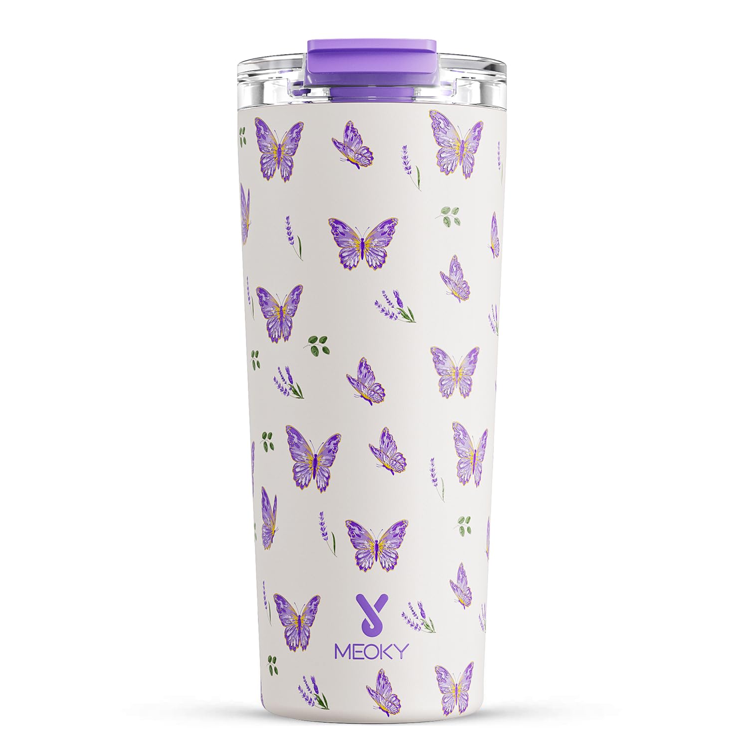 Amazon.com: Meoky 24 oz Travel Coffee Mug with Leak-proof Lid